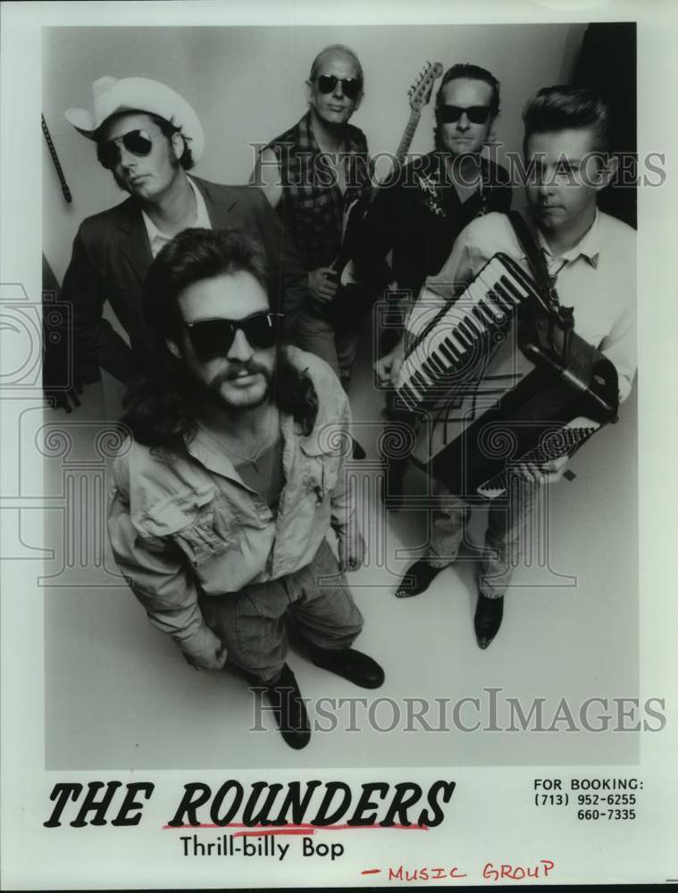 1994 Press Photo Members of the music group The Rounders Thrill-billy Bop- Historic Images