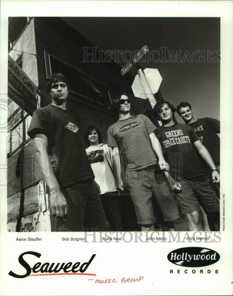 1995 Press Photo Members of the music group Seaweed - hcp08755- Historic Images