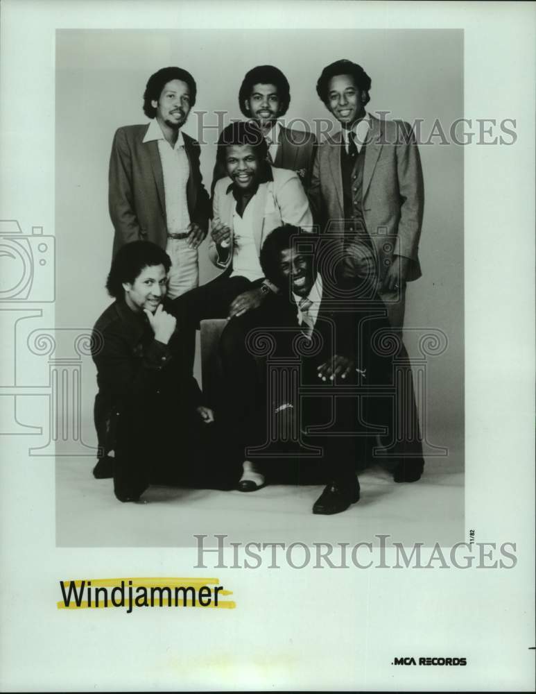 1982 Press Photo Members of the pop music group Windjammer - hcp08829- Historic Images