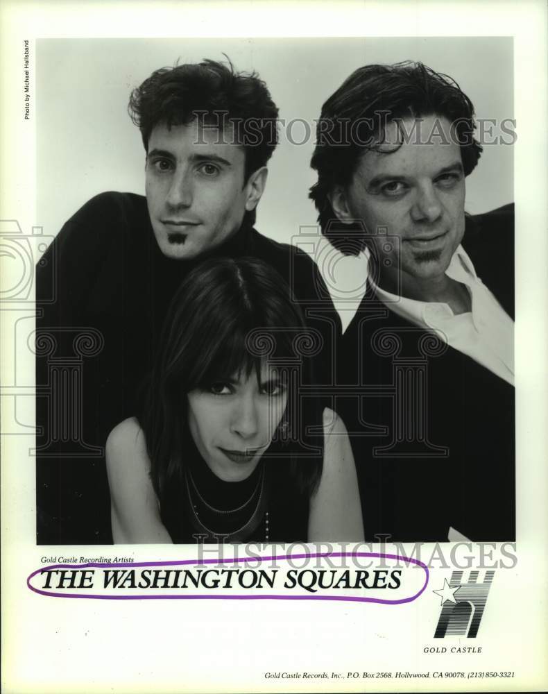 1989 Press Photo Members of the rock music group The Washington Squares- Historic Images