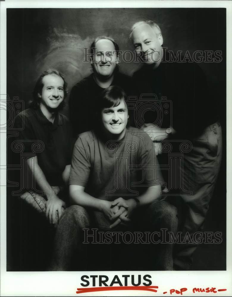 1992 Press Photo Members of the pop music group Stratus - hcp09016- Historic Images