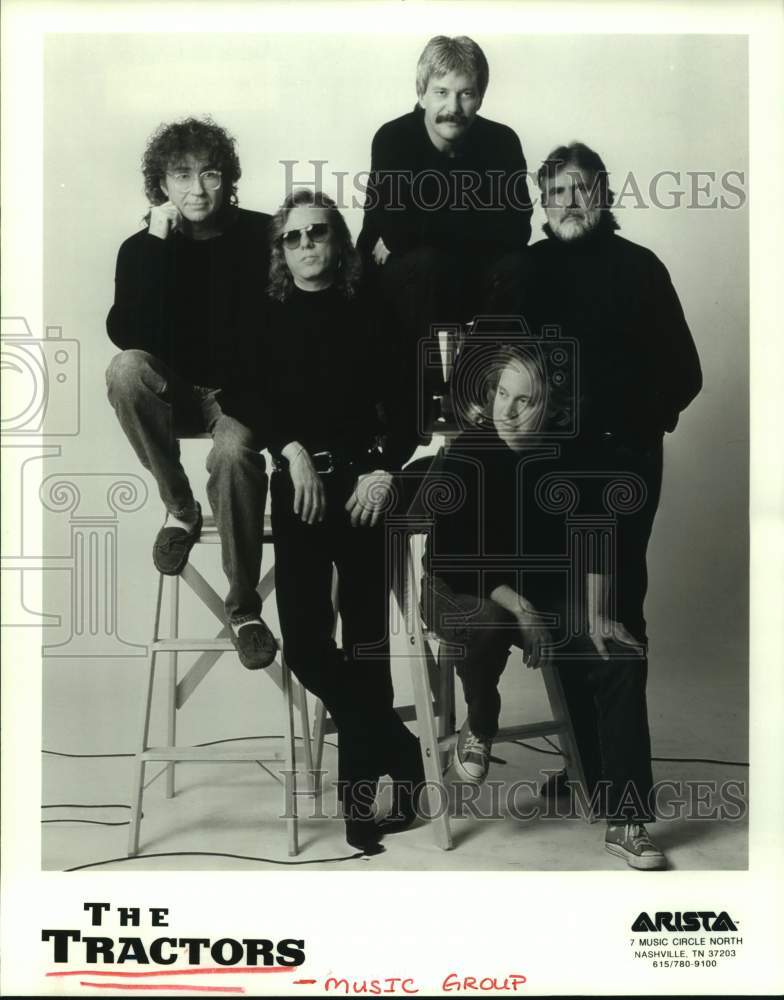 1995 Press Photo Members of the music group The Tractors - hcp09079- Historic Images