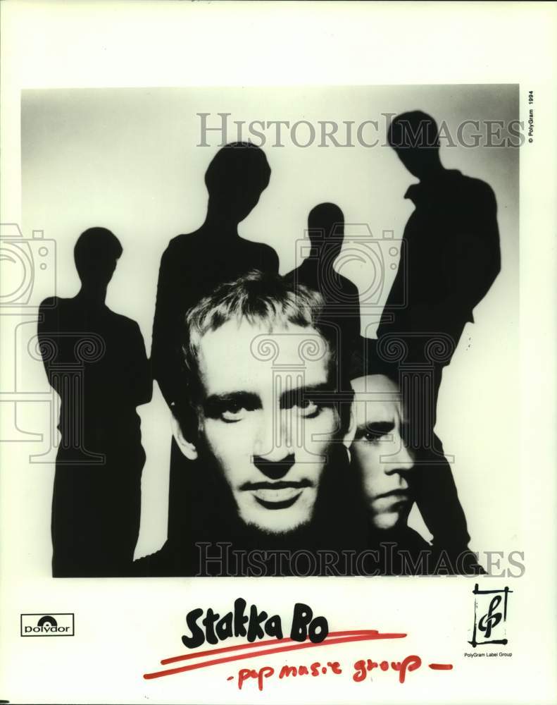 1994 Press Photo Pop music group Stakka Bo - hcp09173- Historic Images