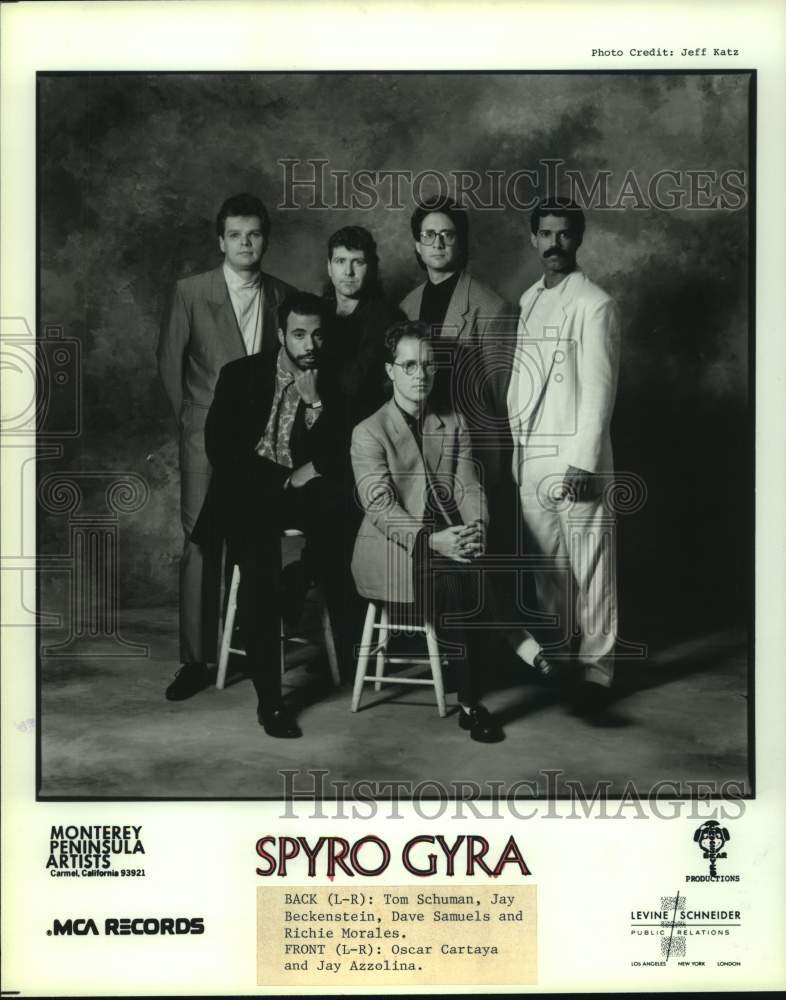 1989 Press Photo Pop-jazz Group Spyro Gyra - hcp09185- Historic Images