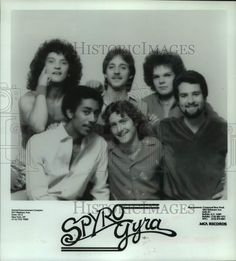 1981 Press Photo Spyro Gyra Pop-jazz Group - hcp09187- Historic Images