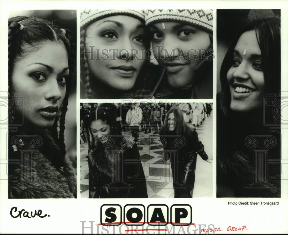 1998 Press Photo Music group &quot;Soap&quot;. - hcp09302- Historic Images