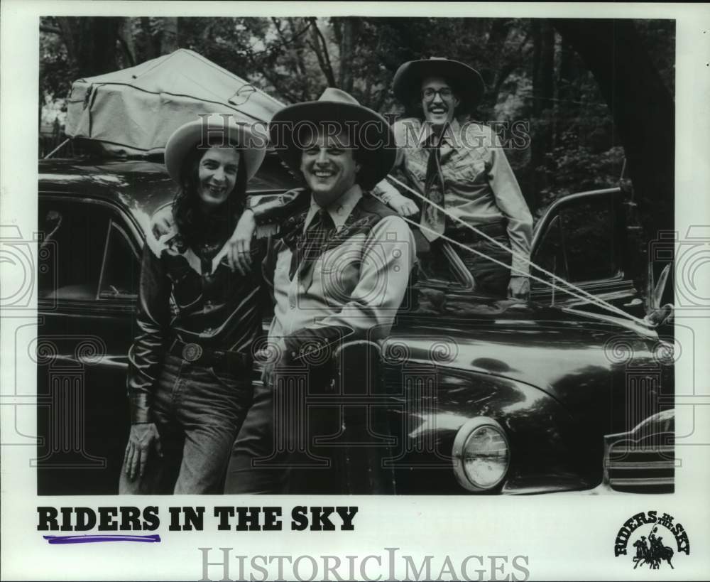 1982 Press Photo Pop music group &quot;Riders In The Sky&quot;. - hcp09336- Historic Images