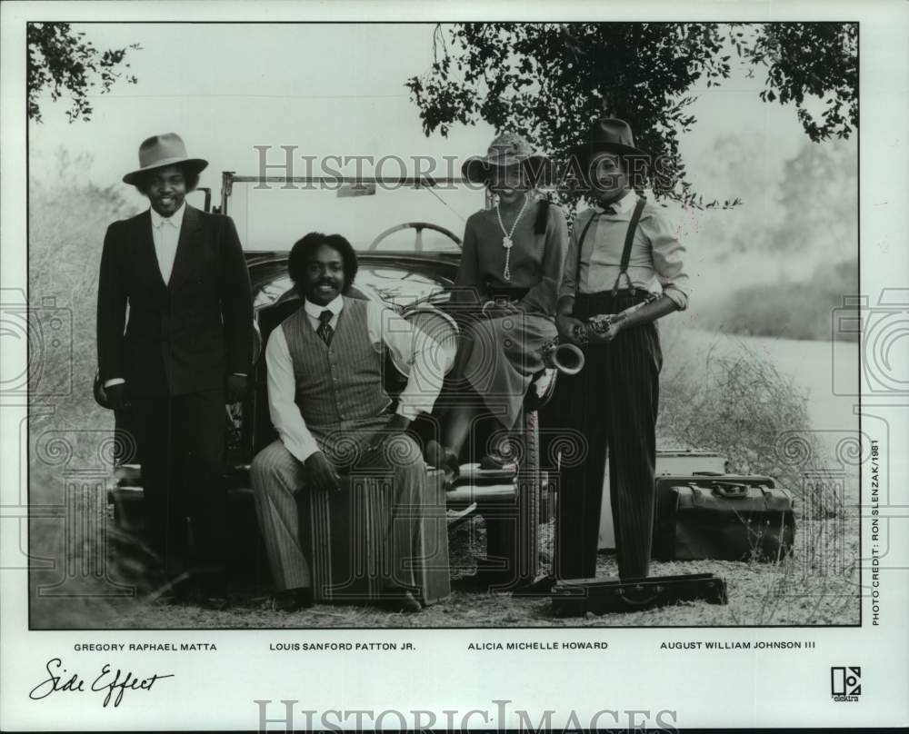 1981 Press Photo Side Effect: American disco jazz-funk band - hcp09560- Historic Images