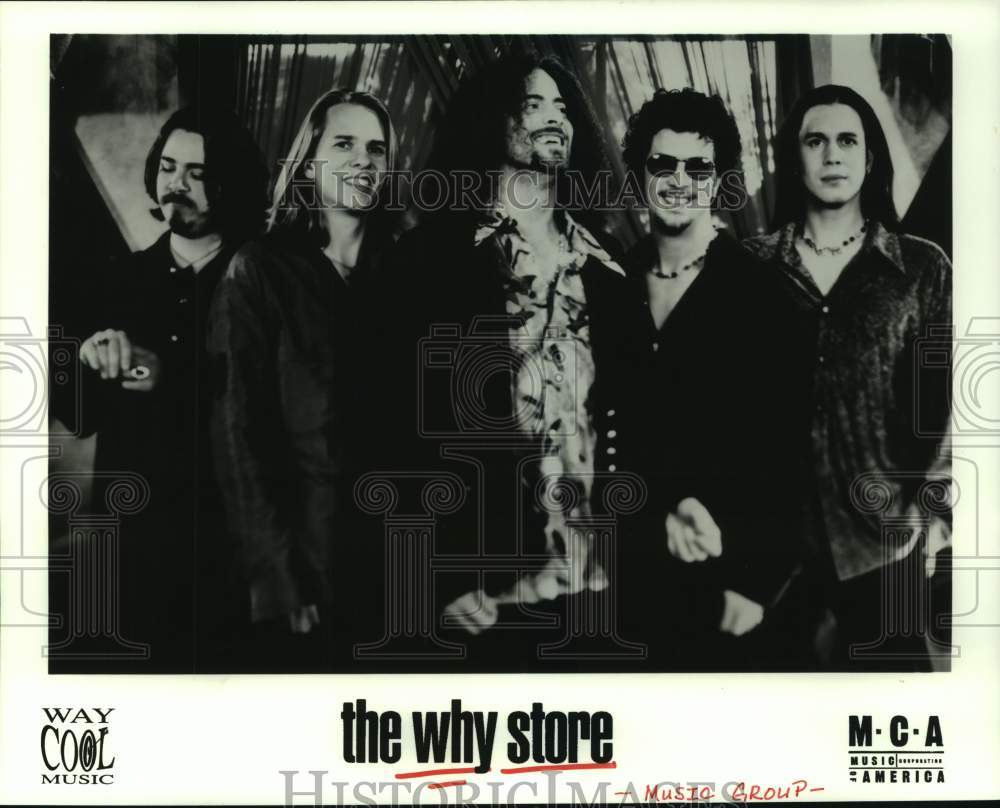 1996 Press Photo They Why Store band - hcp09617- Historic Images