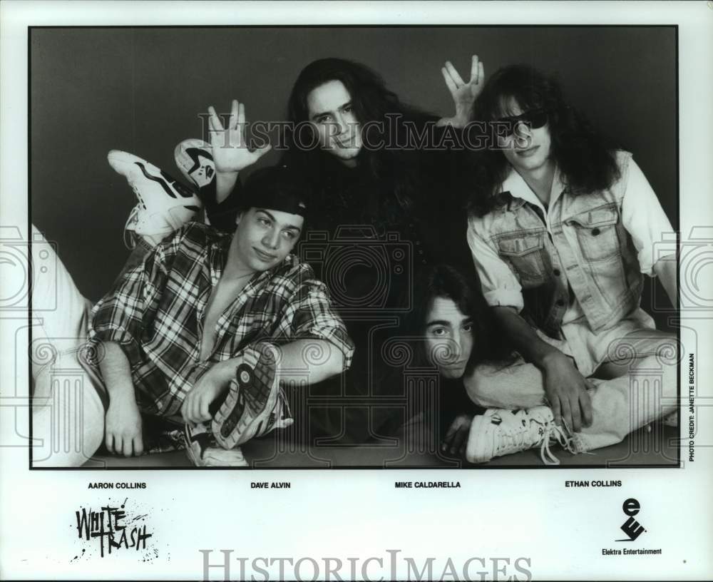 1991 Press Photo The White Trash band - hcp09622- Historic Images