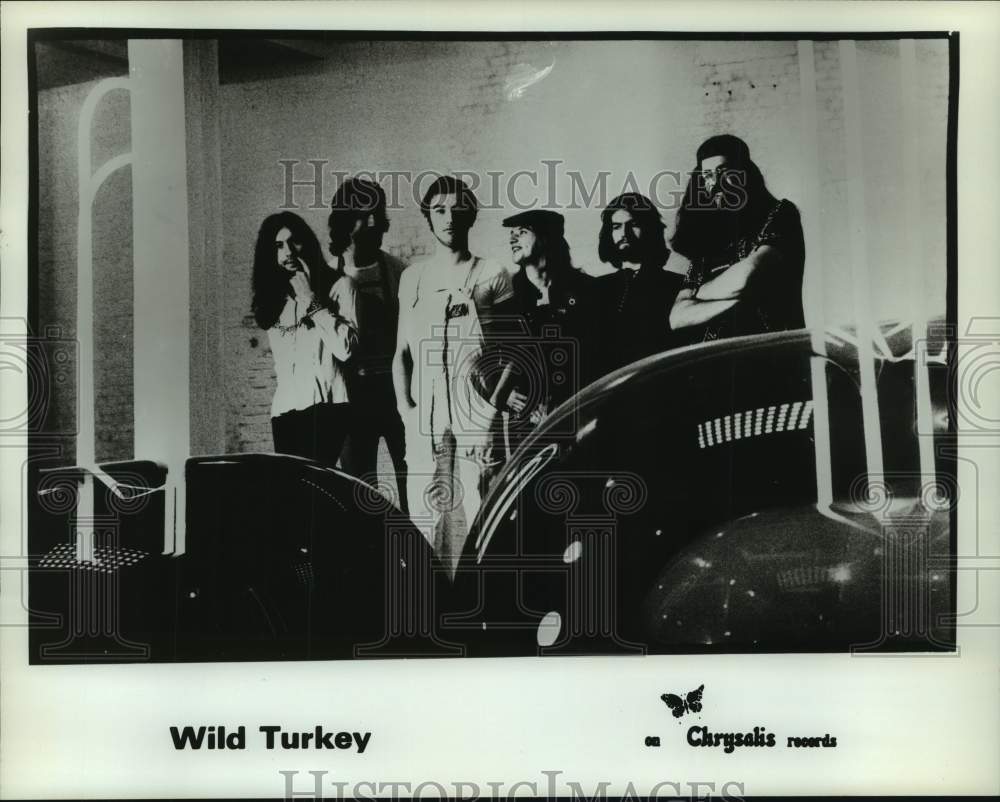 1973 Press Photo The Rock Music Group, Wild Turkey - Historic Images