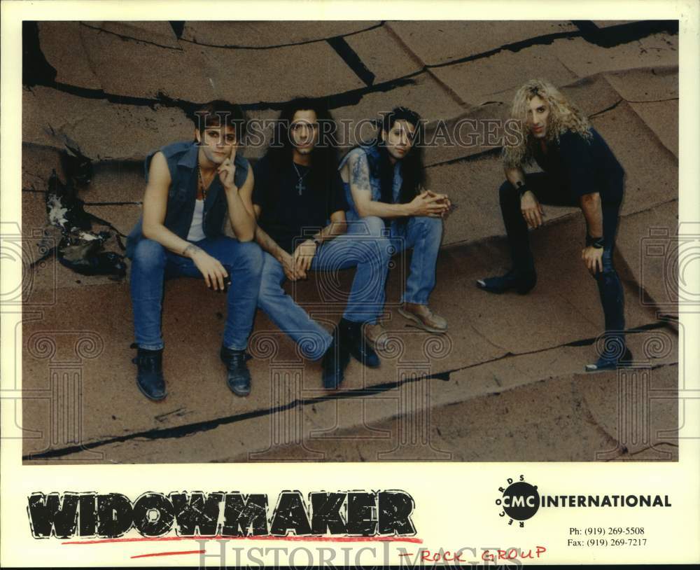 1995 Press Photo Rock group &quot;Widowmaker&quot;. - hcp09684- Historic Images