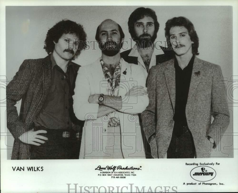 1981 Press Photo Van Wilks music group - hcp09705- Historic Images