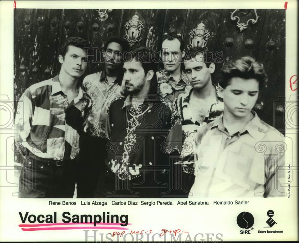 1995 Press Photo Vocal Sampling music group - hcp09814- Historic Images