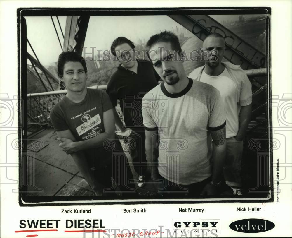 1998 Press Photo Music group Sweet Diesel. - hcp09826- Historic Images