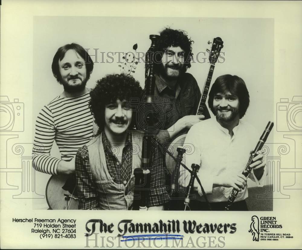 1982 Press Photo Pop Group &quot;The Tannahill Weavers&quot; - hcp09892- Historic Images