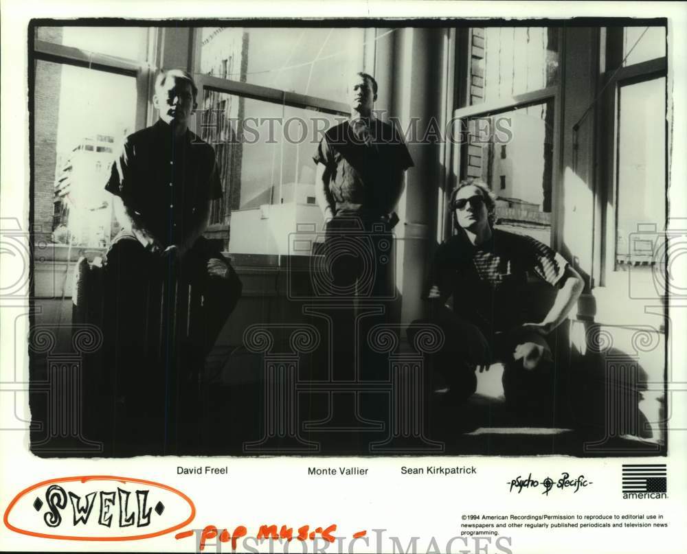 1994 Press Photo Members of the musical group &quot;Swell&quot; - hcp10024- Historic Images