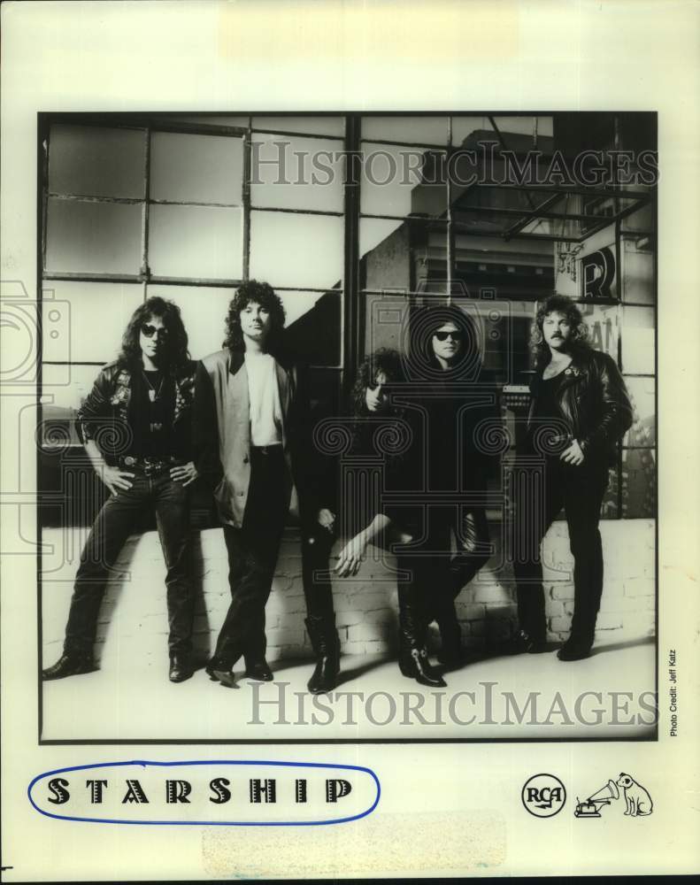 1989 Press Photo Rock music group Starship. - hcp10095- Historic Images