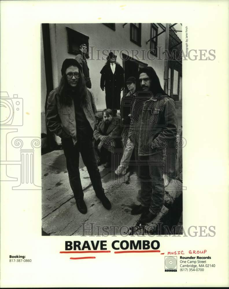 1996 Press Photo Music Group &quot;Brave Combo&quot; - hcp10312- Historic Images