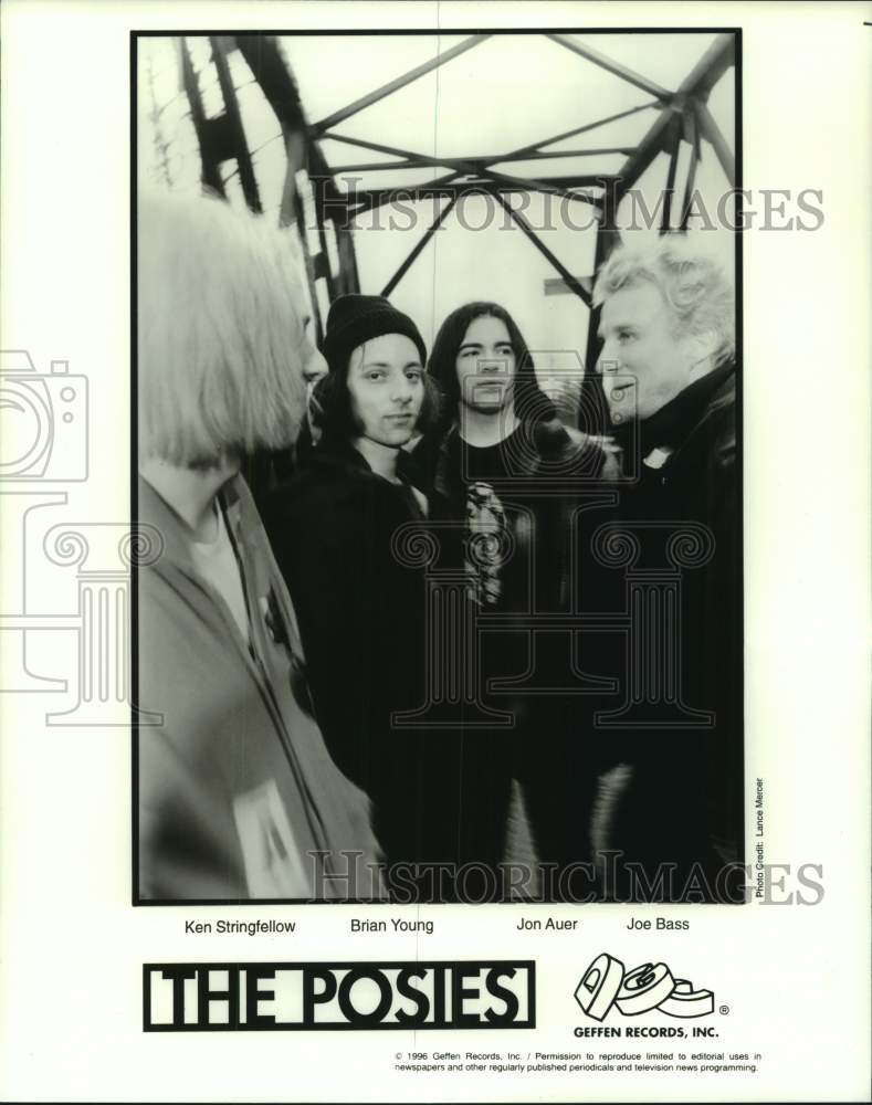 1996 Press Photo Members of Music Group, The Posies - hcp10386- Historic Images