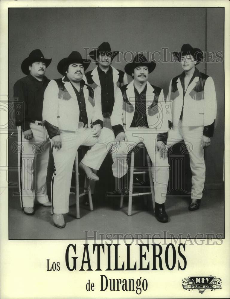 Press Photo Los Gatilleros de Durango - music group - Historic Images