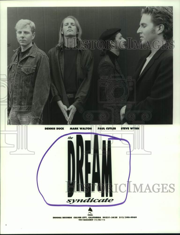 1988 Press Photo Dream Syndicate - American alternative rock band - hcp10652- Historic Images