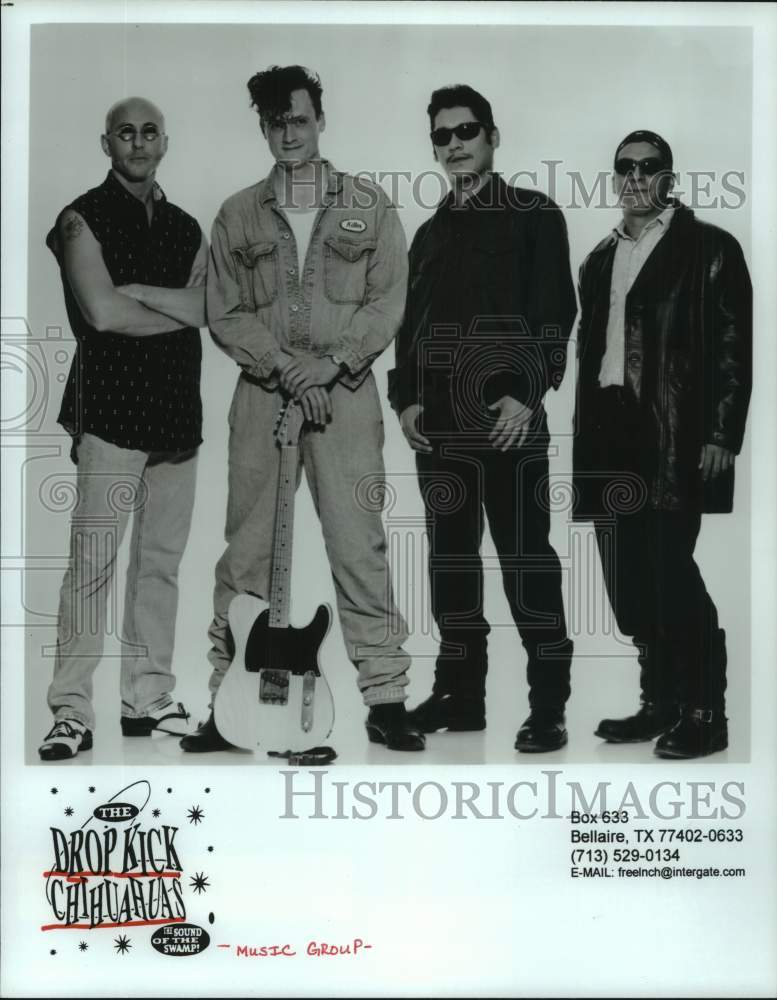 1997 Press Photo Music group The Drop Kick Chihuahuas - hcp10660- Historic Images