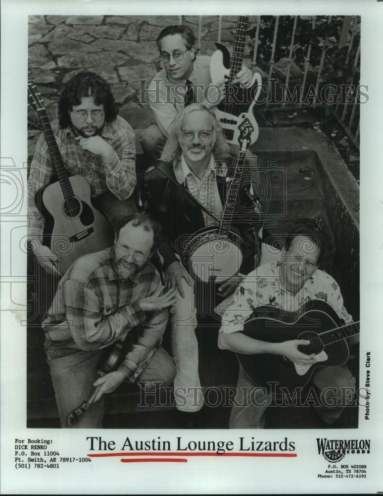 1995 Press Photo Musical group The Austin Lounge Lizards - hcp10664- Historic Images