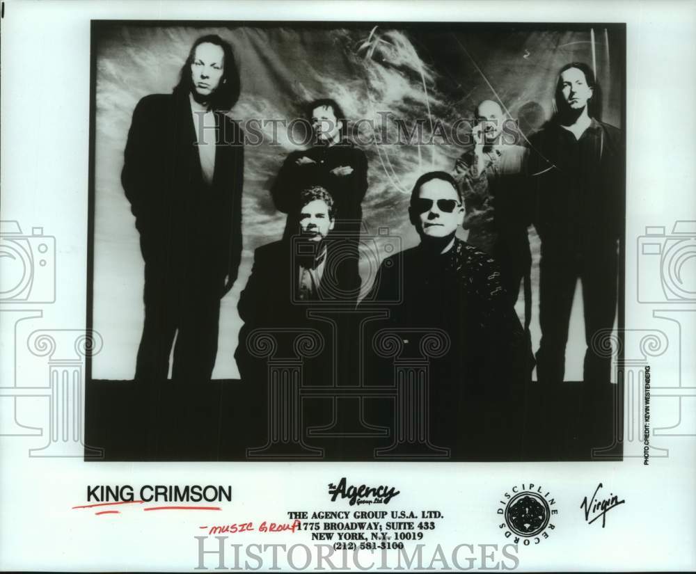 1995 Press Photo King Crimson - English rock band - hcp10740 - Historic Images