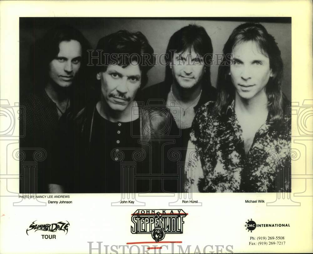 1997 Press Photo Rock Music Group, Steppenwolf - hcp10764- Historic Images