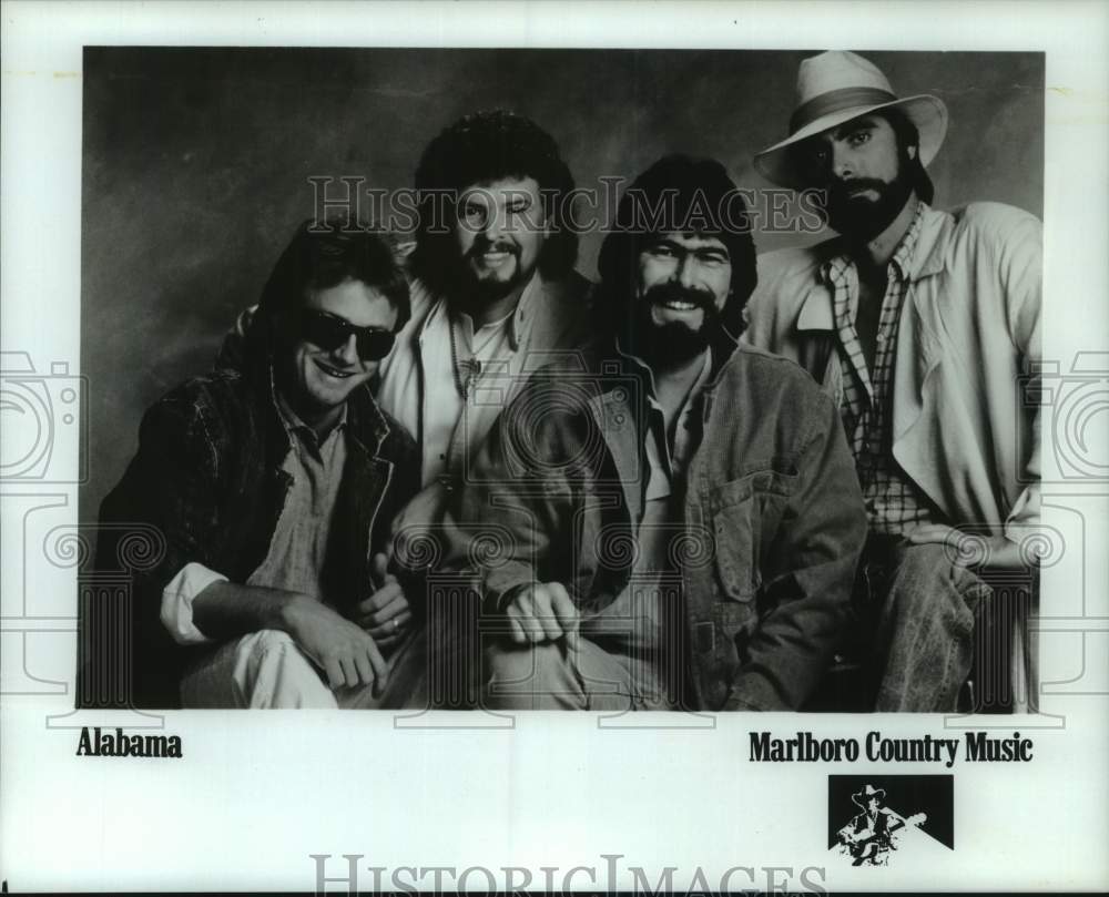 1987 Press Photo Country music group Alabama. - hcp10832- Historic Images