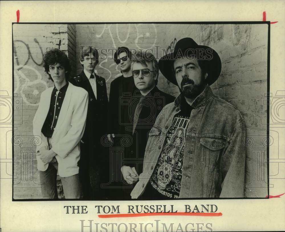 1987 Press Photo The Tom Russell Band - hcp10964- Historic Images