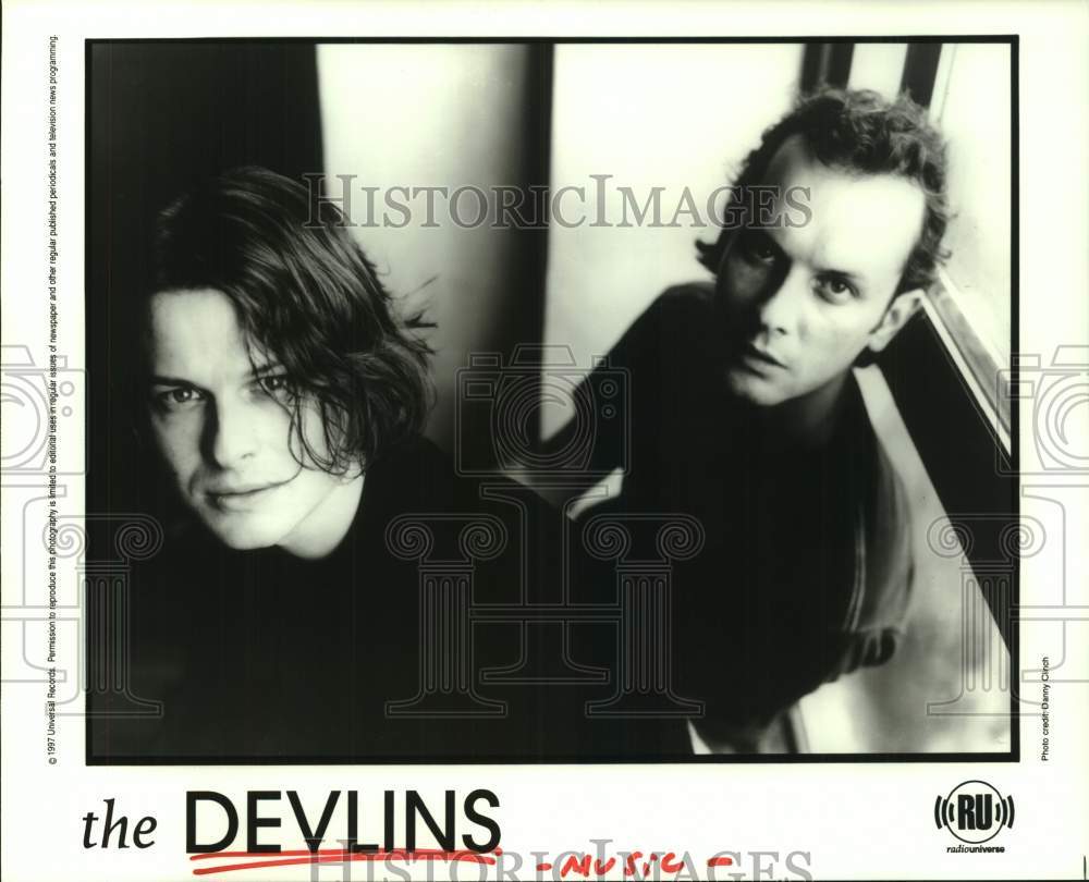 1997 Press Photo Members of the music group The Devlins - hcp11078- Historic Images