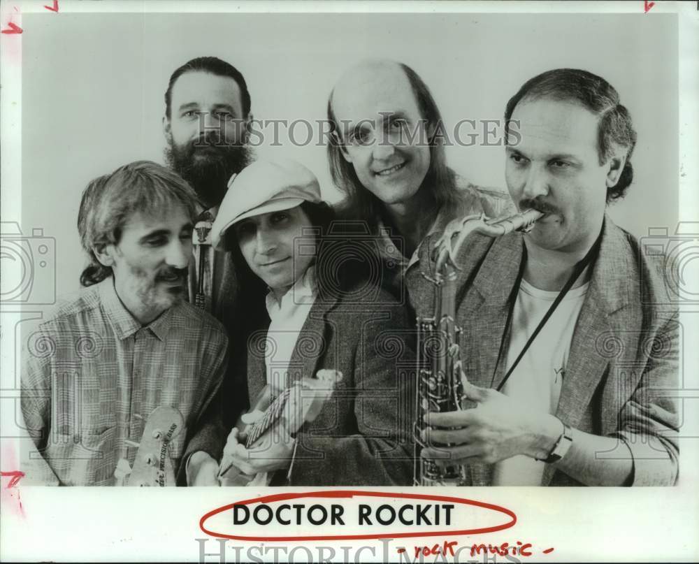 1993 Press Photo Members of the rock music group "Doctor Rockit" - hcp11082- Historic Images