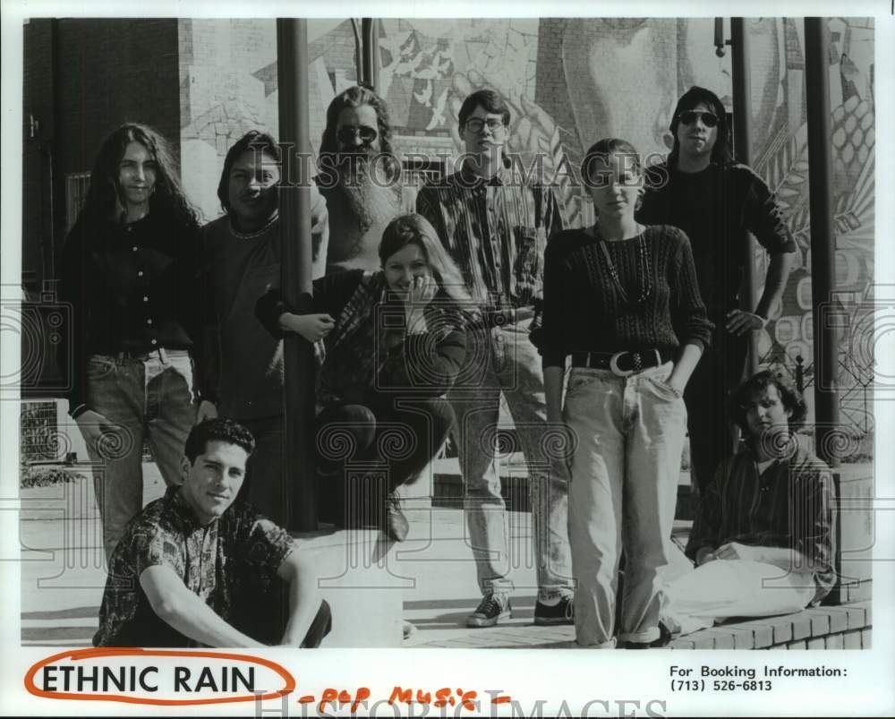 1994 Press Photo Members of the pop music group "Ethnic Rain" - hcp11101- Historic Images