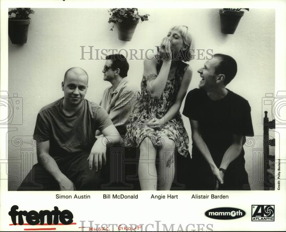 1996 Press Photo Frente: Australian alternative rock &amp; folk-pop group- Historic Images