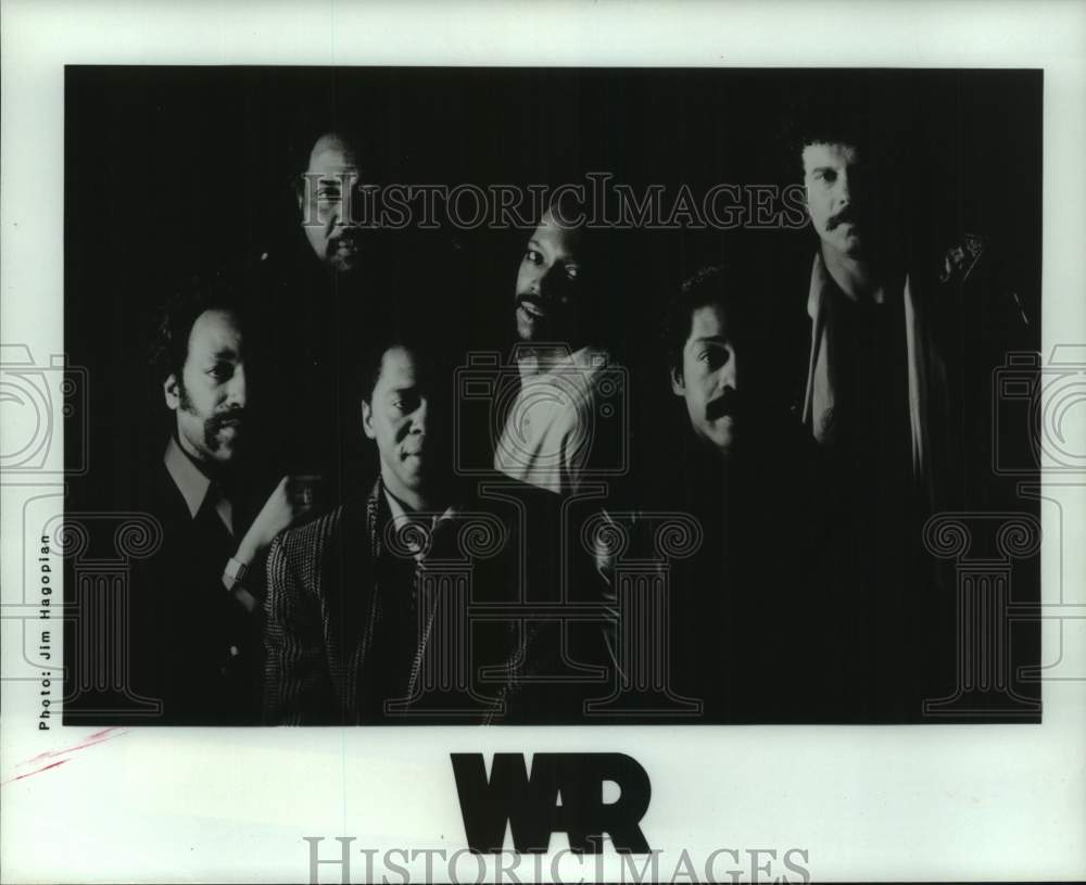 1990 Press Photo Members of the band War - hcp11491- Historic Images