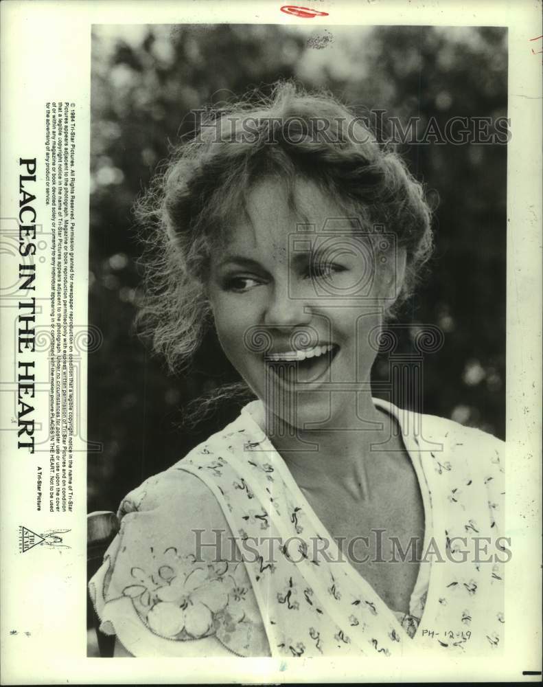 1984 Press Photo Sally Field as Edna Spalding in movie &quot;Places in the Heart&quot;- Historic Images