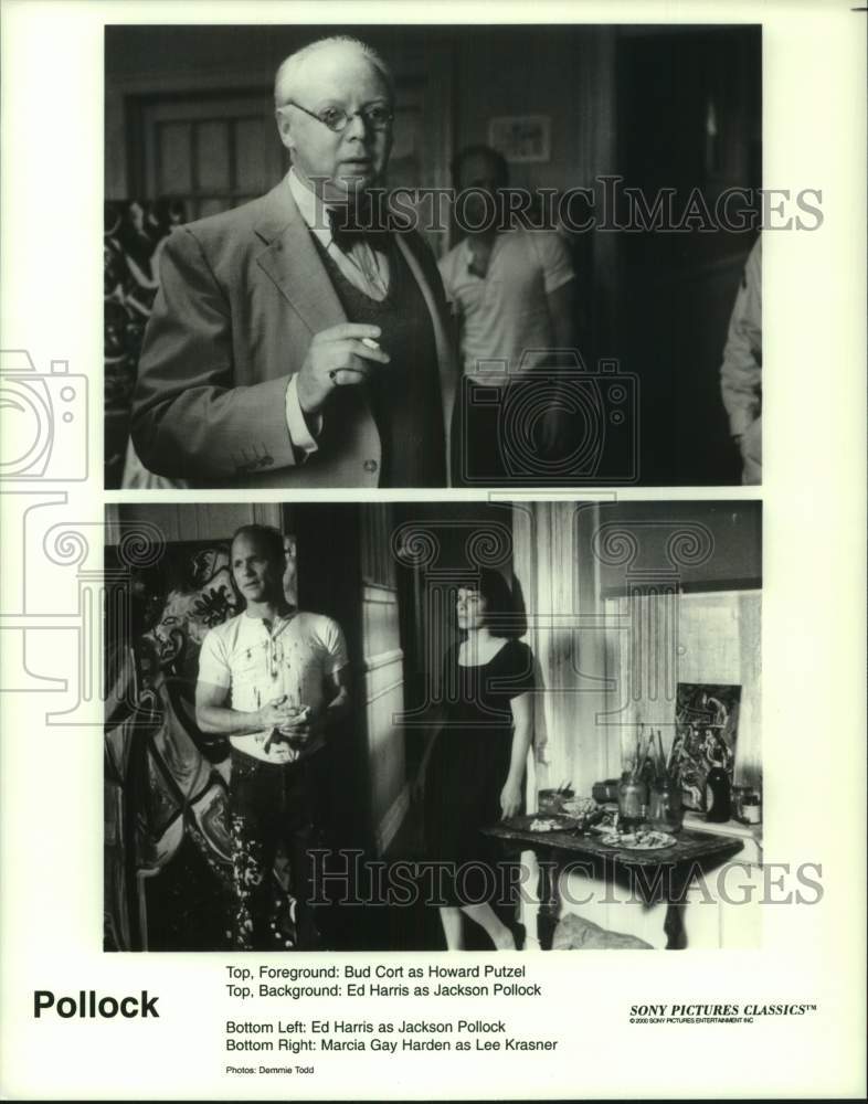 2000 Press Photo Actors in Scenes from "Pollock" Movie - hcp11973- Historic Images