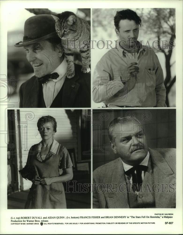 1995 Press Photo Scenes from &quot;The Stars Fell on Henrietta&quot; Movie - hcp12053- Historic Images