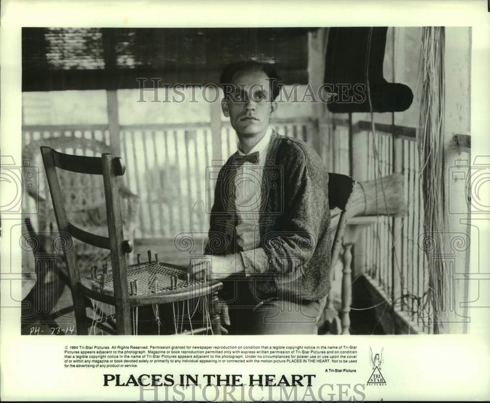 1984 Press Photo Actor John Malkovich in Places in the Heart - hcp12199- Historic Images