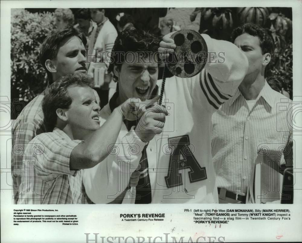 1985 Press Photo Scene from the movie &quot;Porky&#39;s Revenge&quot; - hcp12810- Historic Images