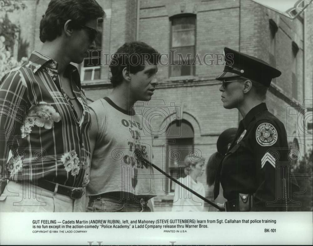 1984 Press Photo "Police Academy" Movie Scene - hcp12916- Historic Images