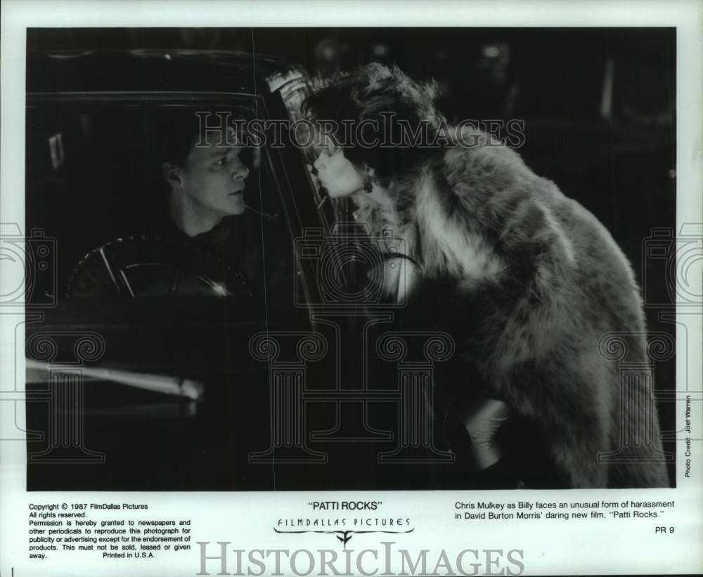 1987 Press Photo &quot;Patti Rocks&quot; Movie Scene Starring Chris Mulkey - hcp12952- Historic Images