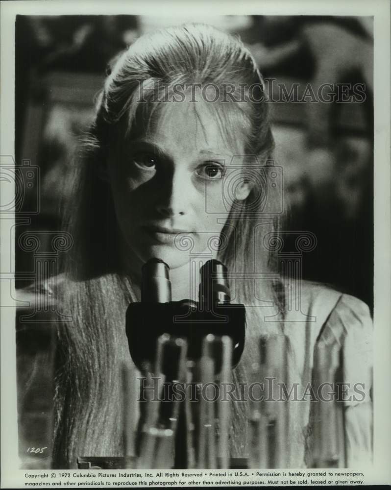 1972 Press Photo Actress in Movie Scene - Historic Images