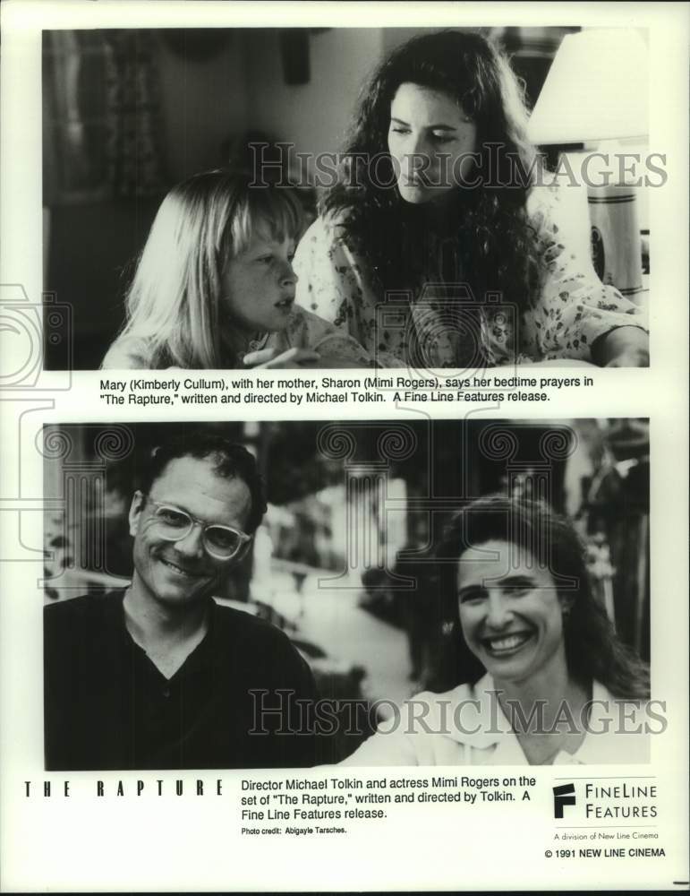 1991 Press Photo Scenes from the film "The Rapture" starring Mimi Rogers - Historic Images