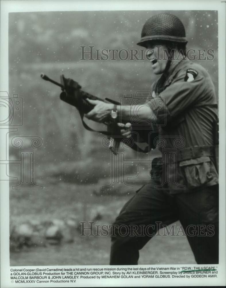 David Carradine Leads Mission in "P.O.W.: The Escape" - Historic Images