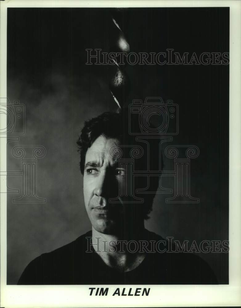 1990 Press Photo Comic Tim Allen - Historic Images