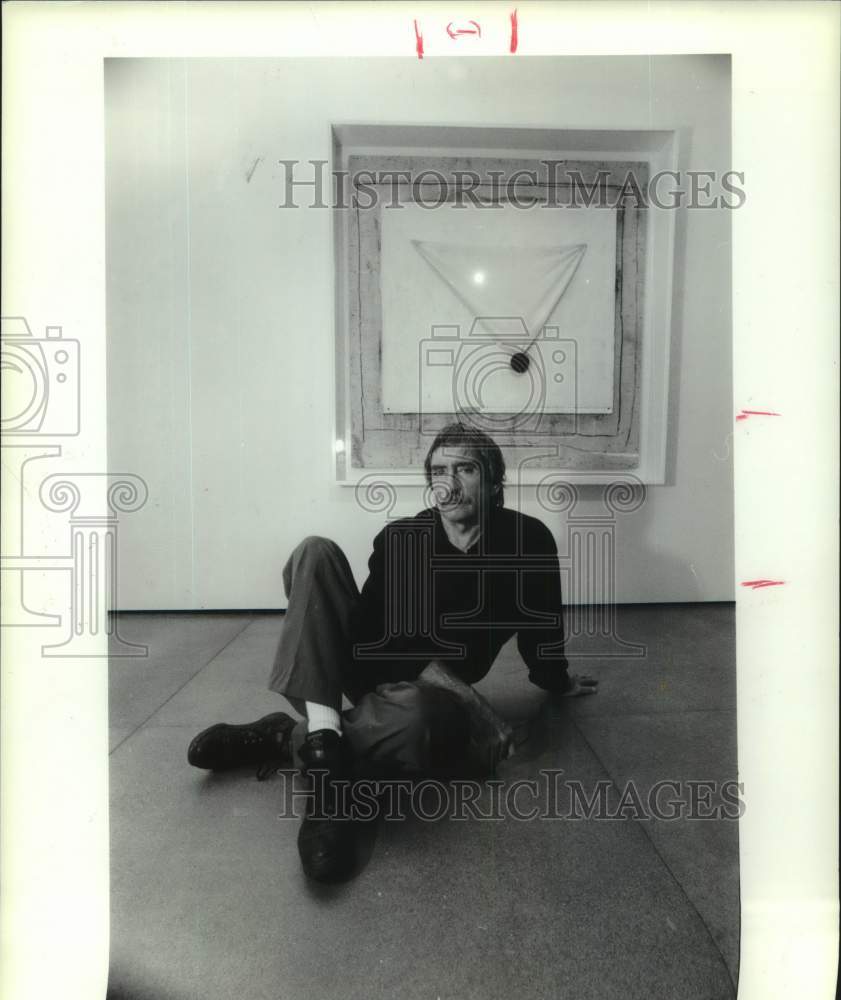 1990 Press Photo Playwright Edward Albee - Historic Images