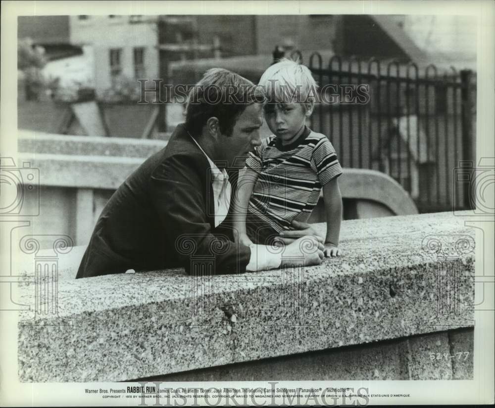1970 Press Photo Actors in Scene from "Rabbit, Run" - Historic Images